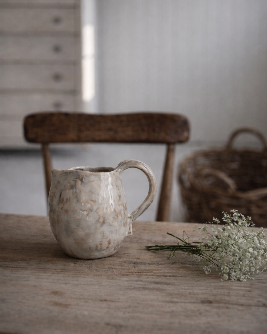 Serving Pitcher in Stone