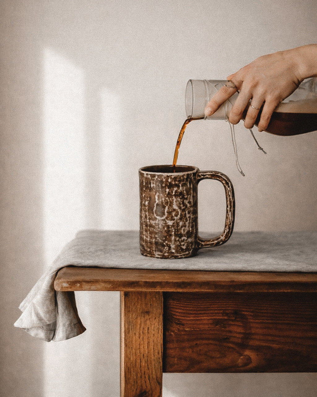 Statement Mug in Walnut
