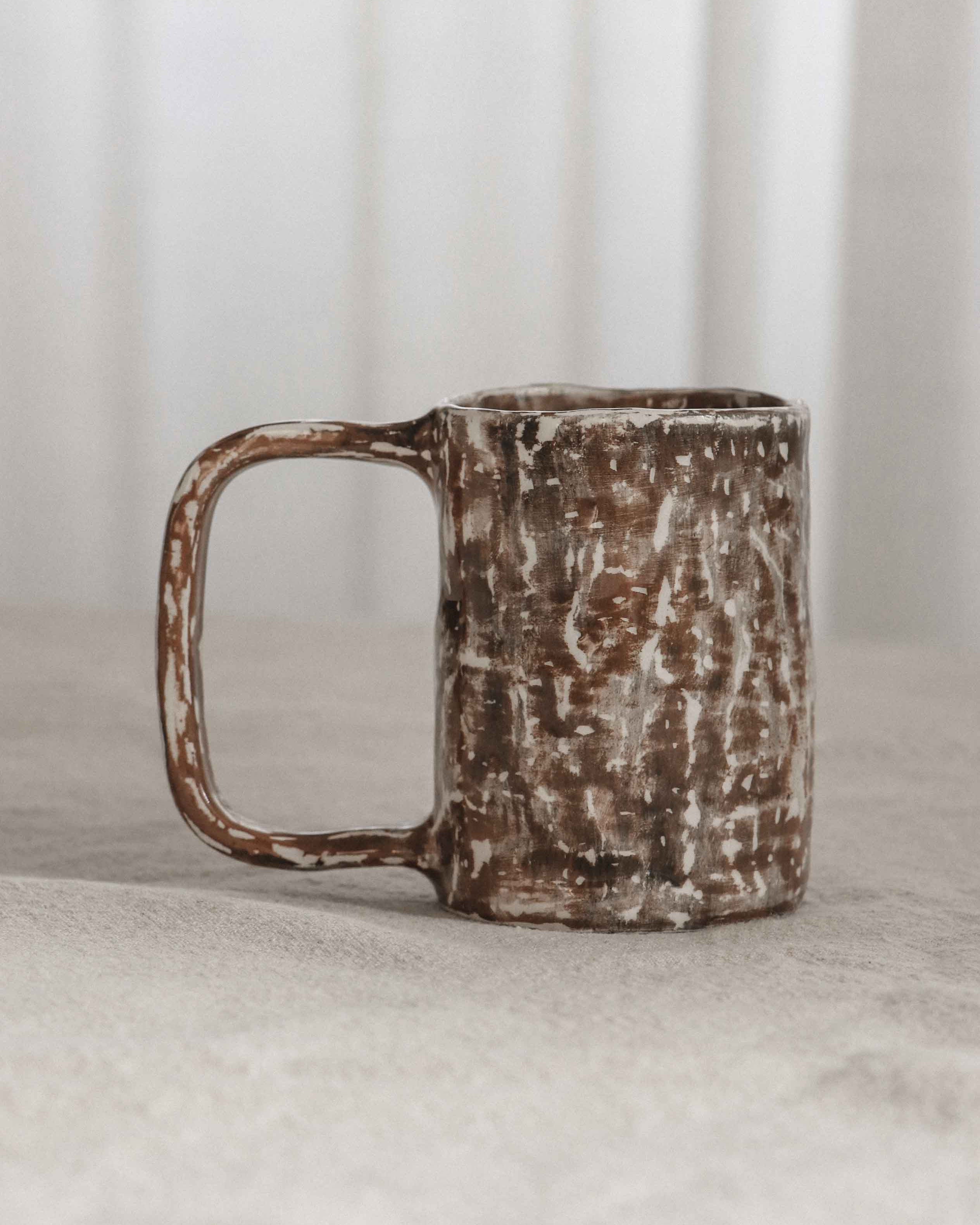 Statement Mug in Walnut