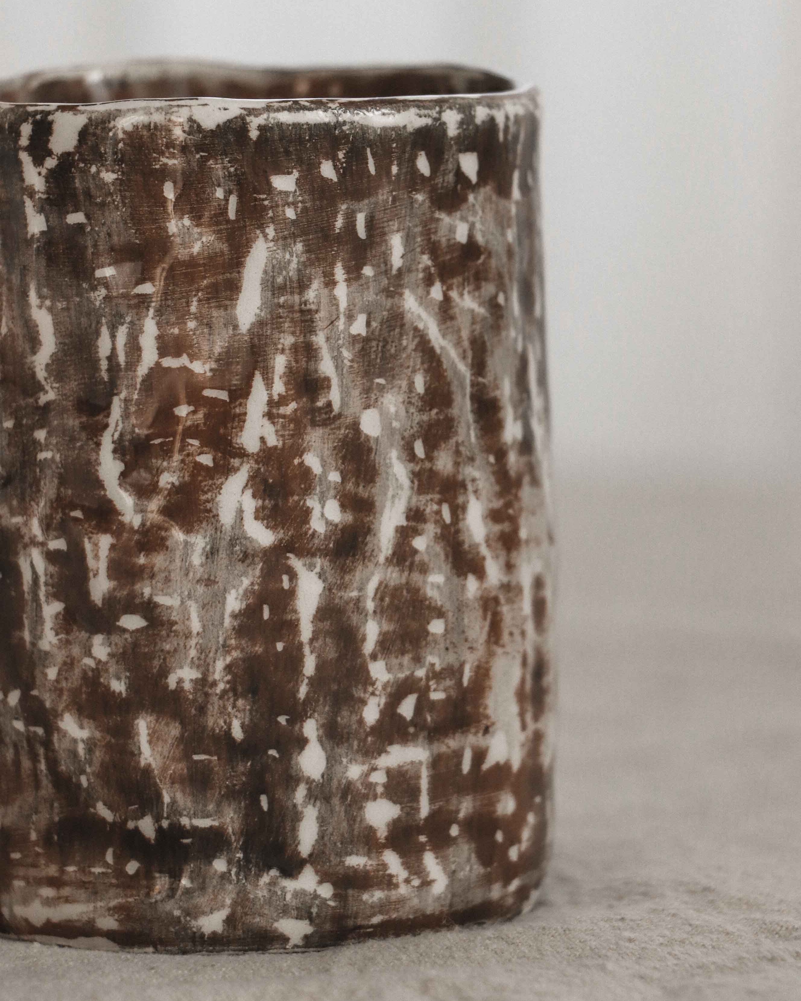 Statement Mug in Walnut