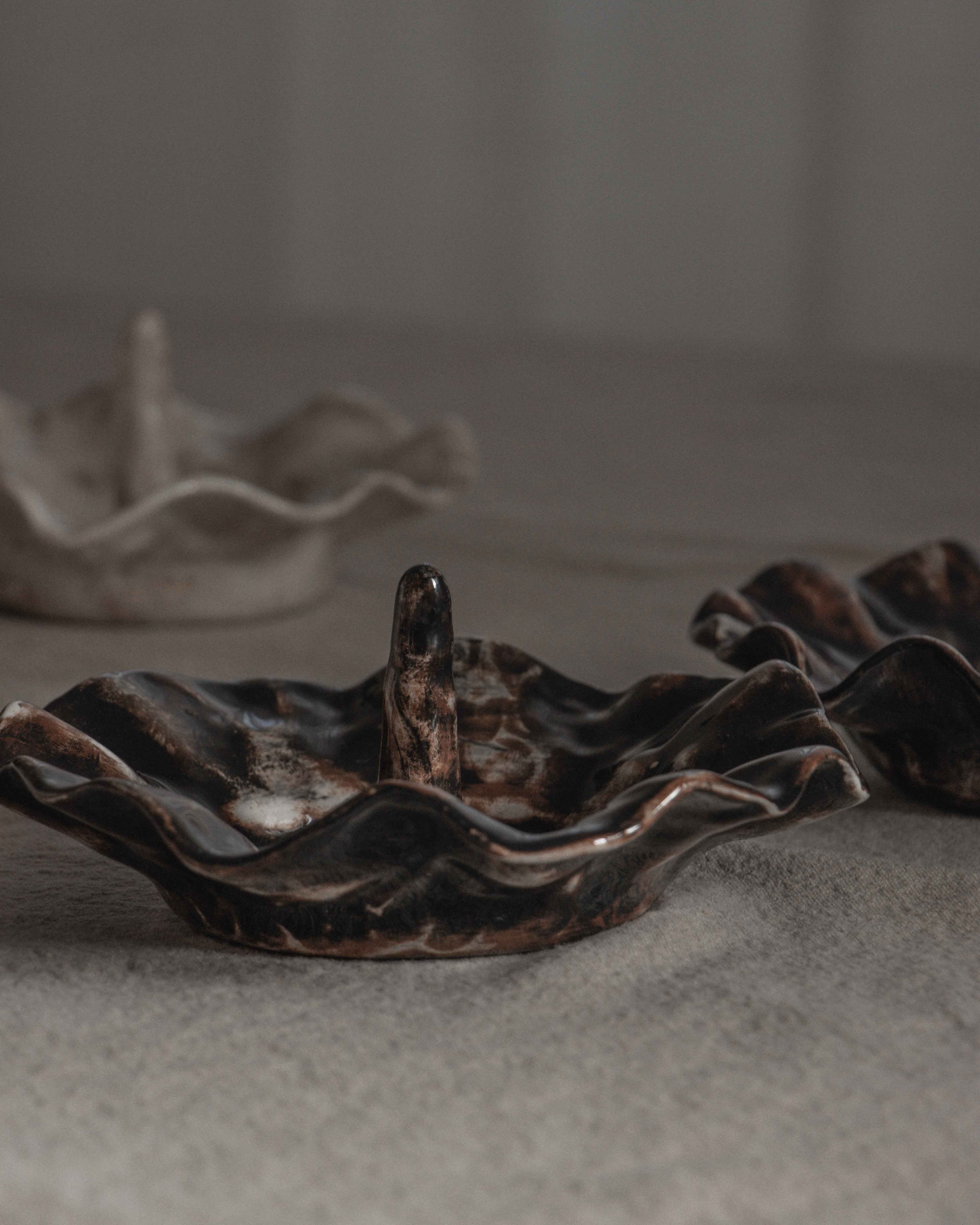 Jewellery Dish in Espresso