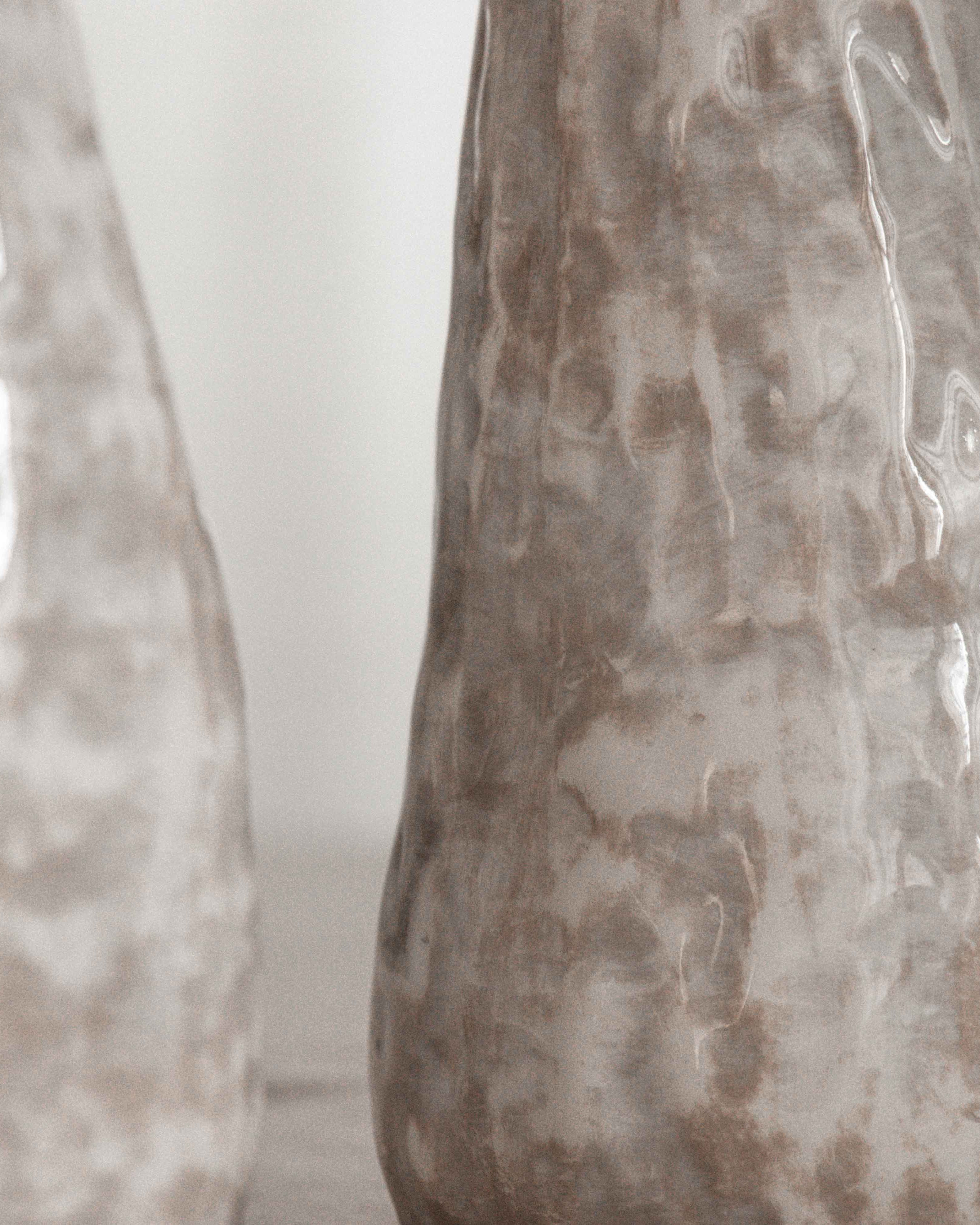 Volcano Vase in Stone