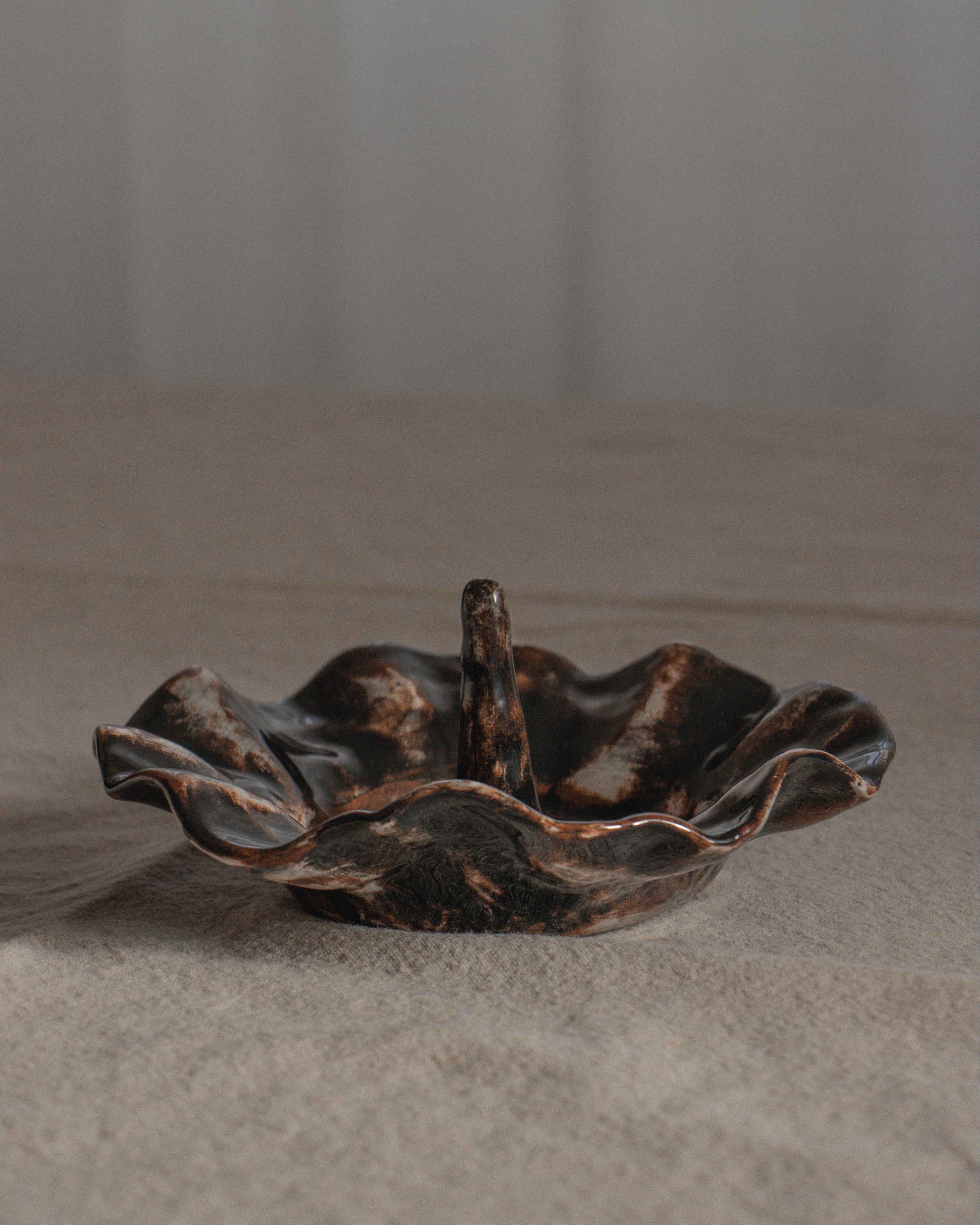 Jewellery Dish in Espresso