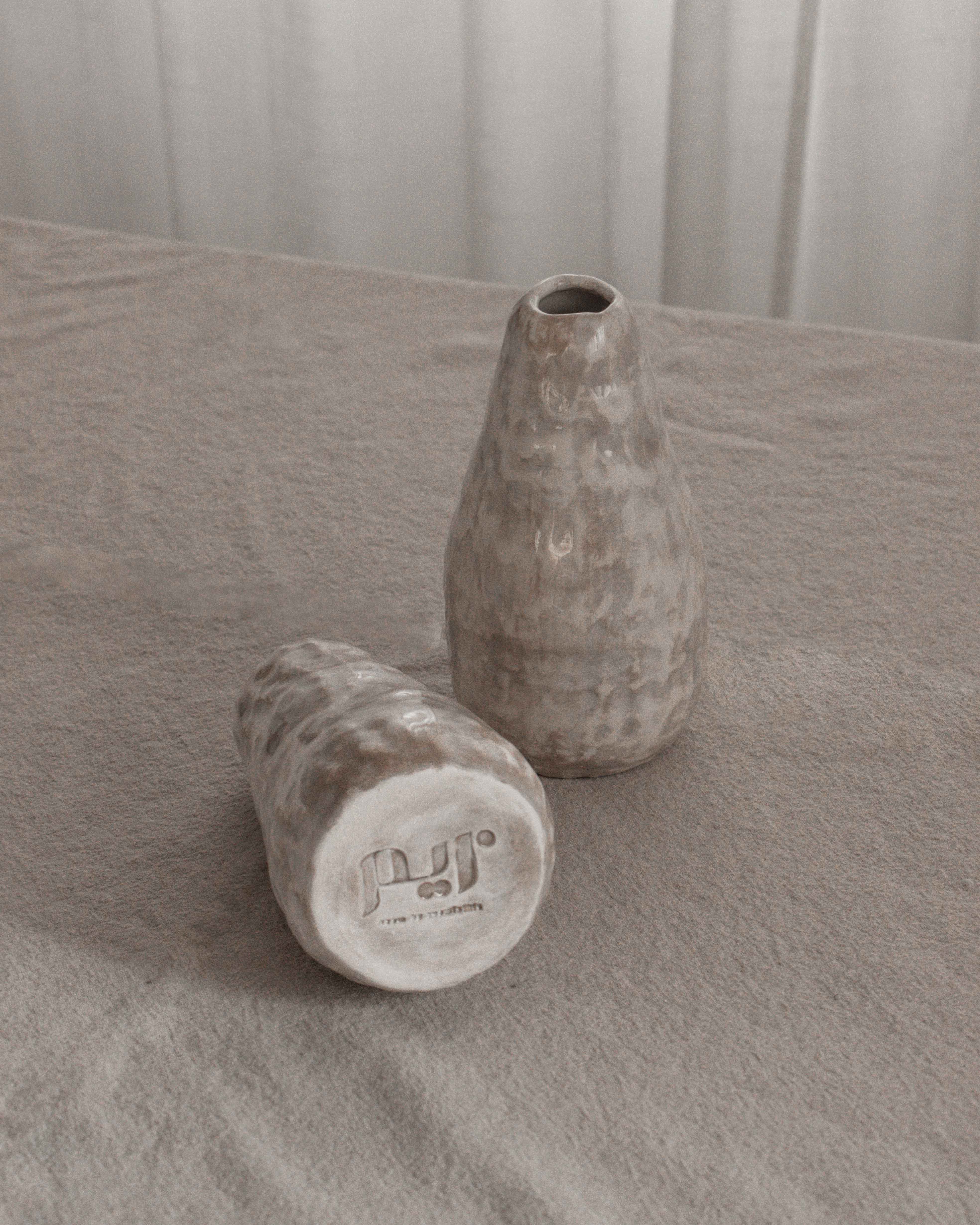 Volcano Vase in Stone