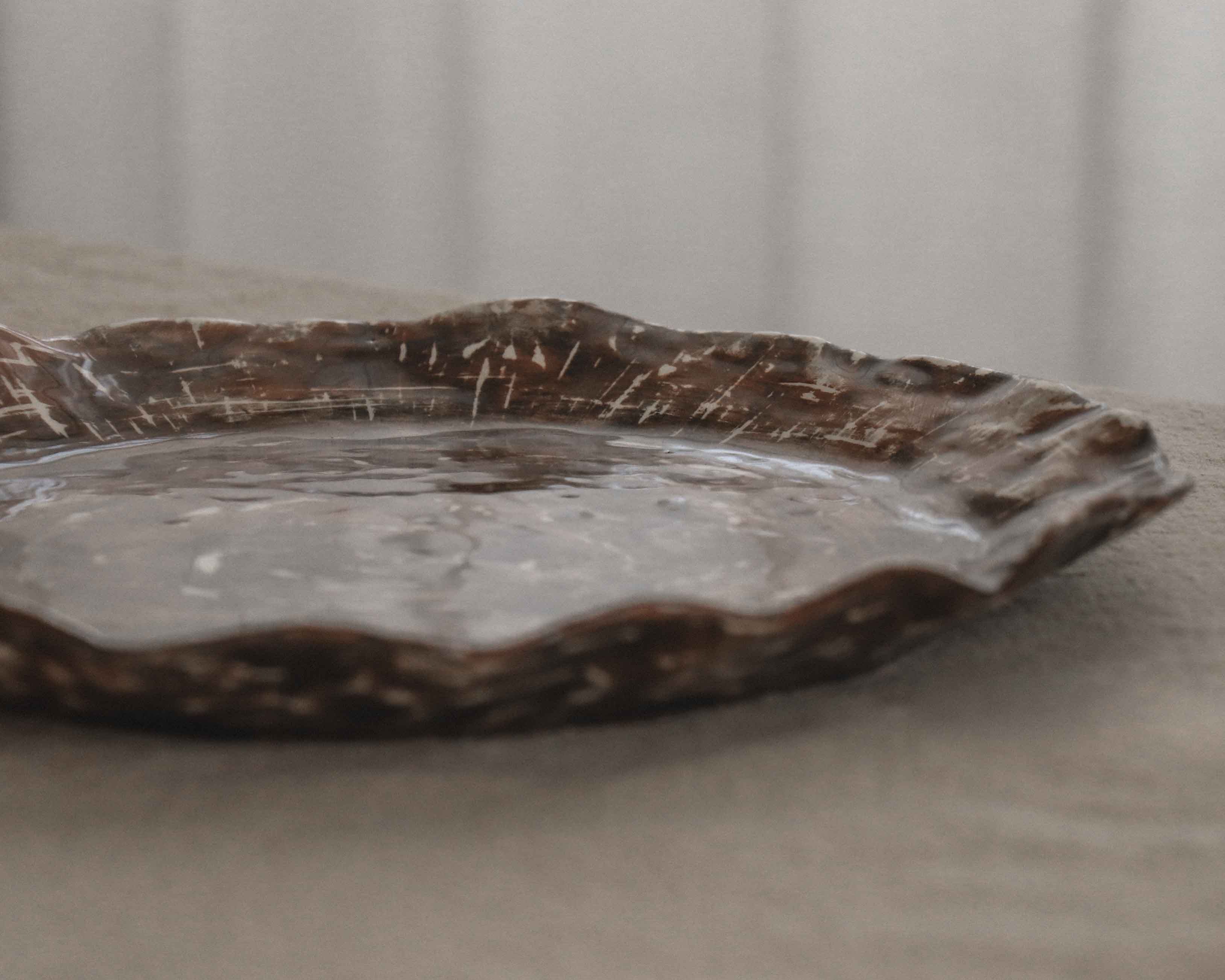 Dinner Plate in Espresso