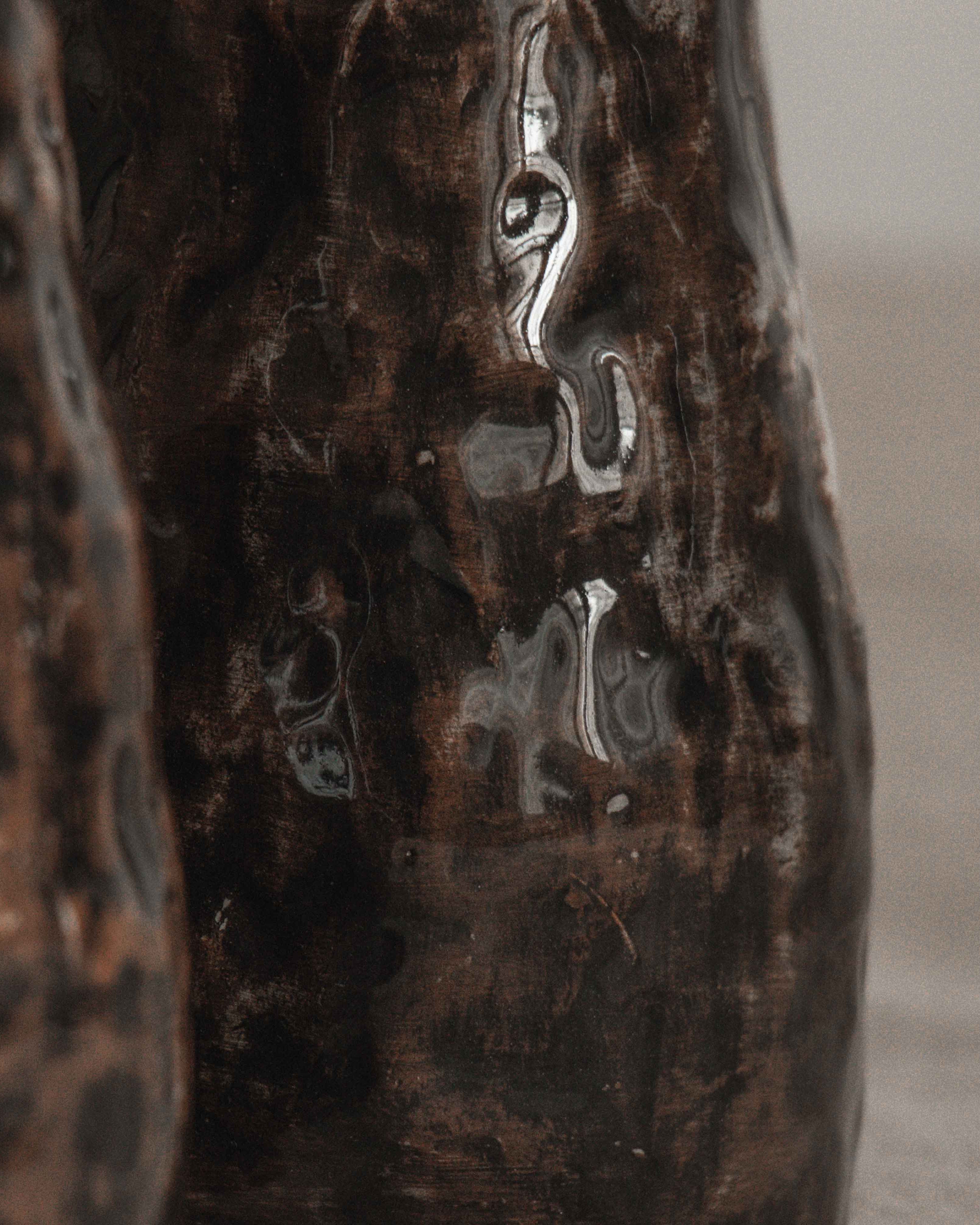 Volcano Vase in Espresso