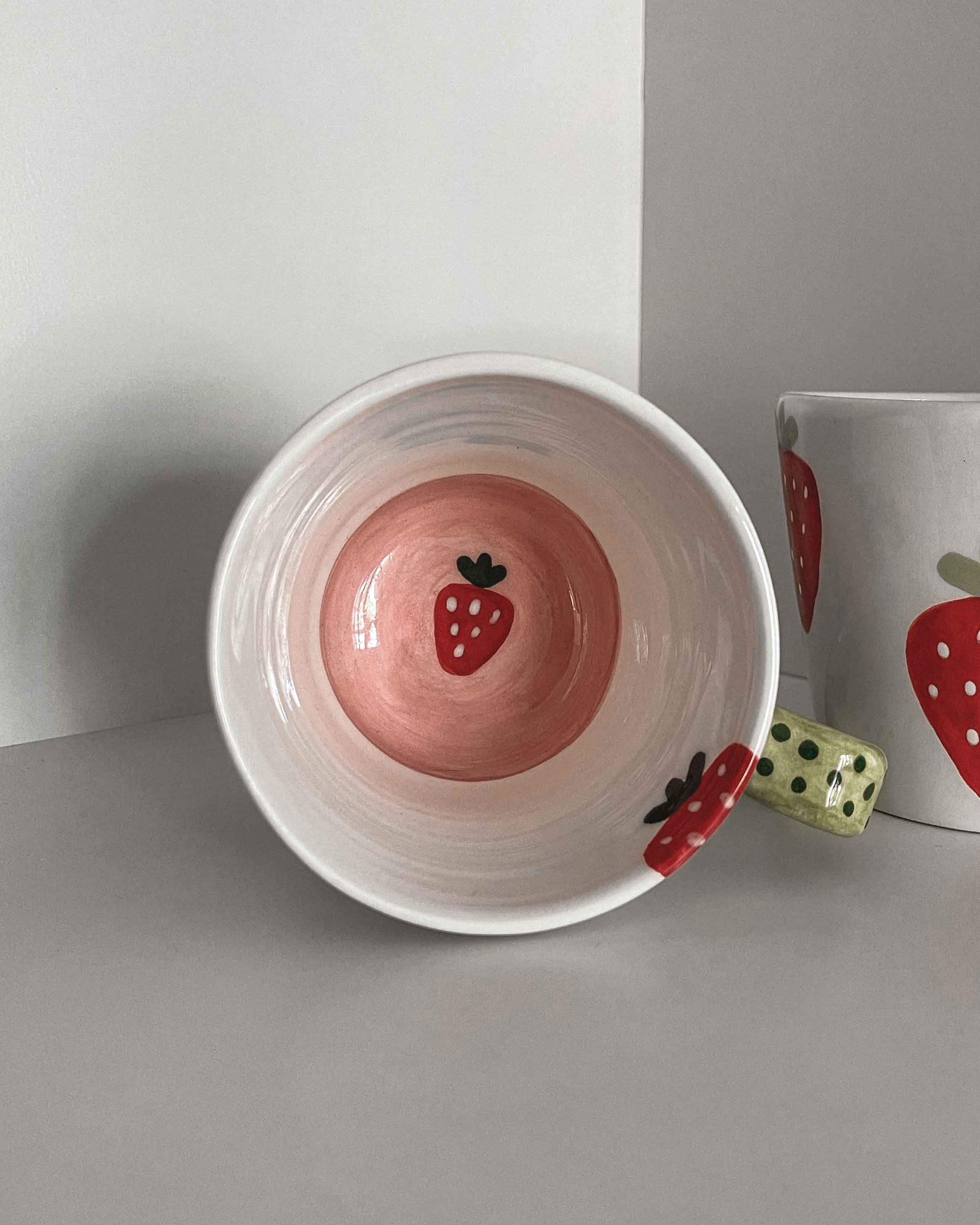 Berry Meadow Squiggle Mug
