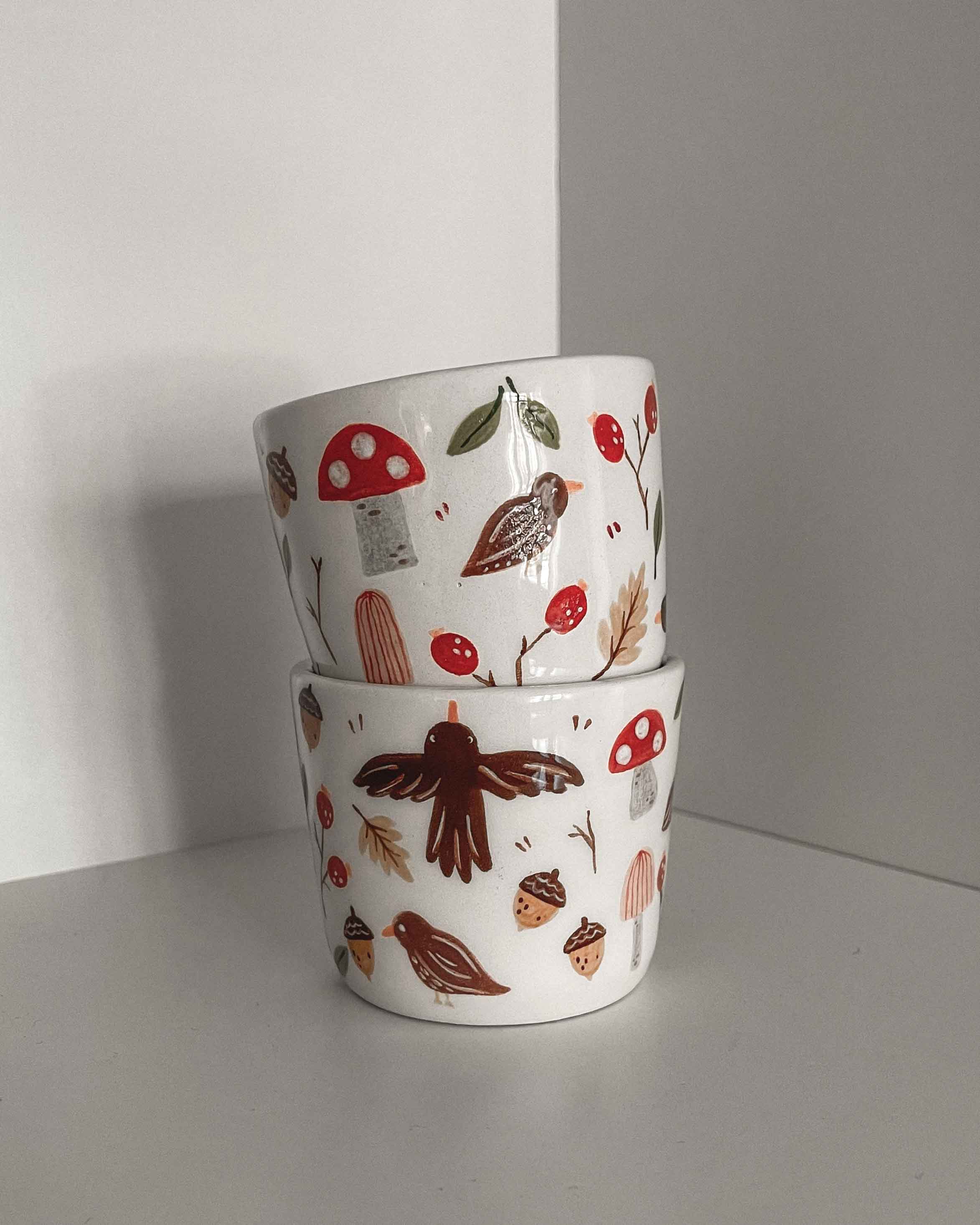 Autumnal Espresso Cup