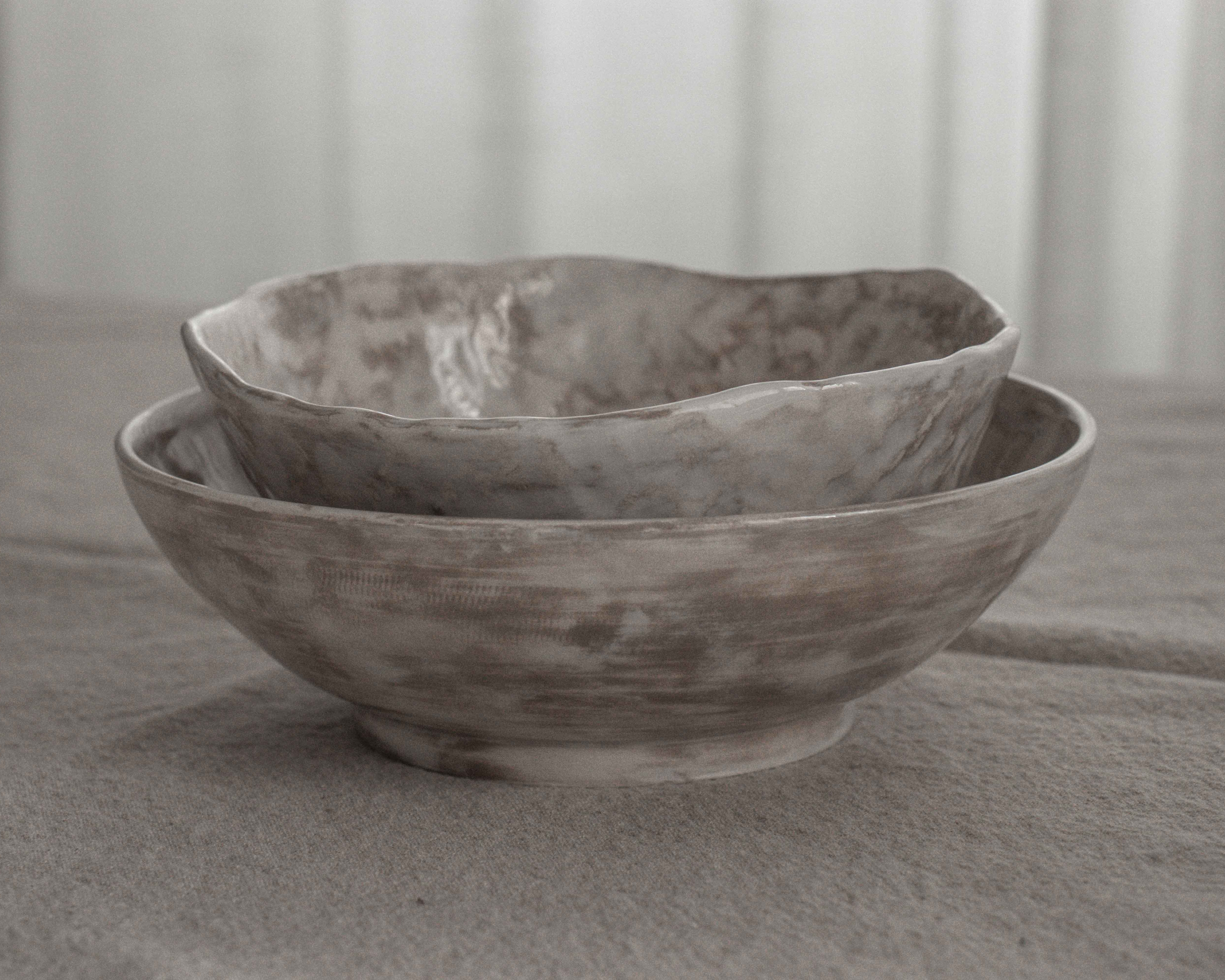Salad / Porridge Bowl in Stone