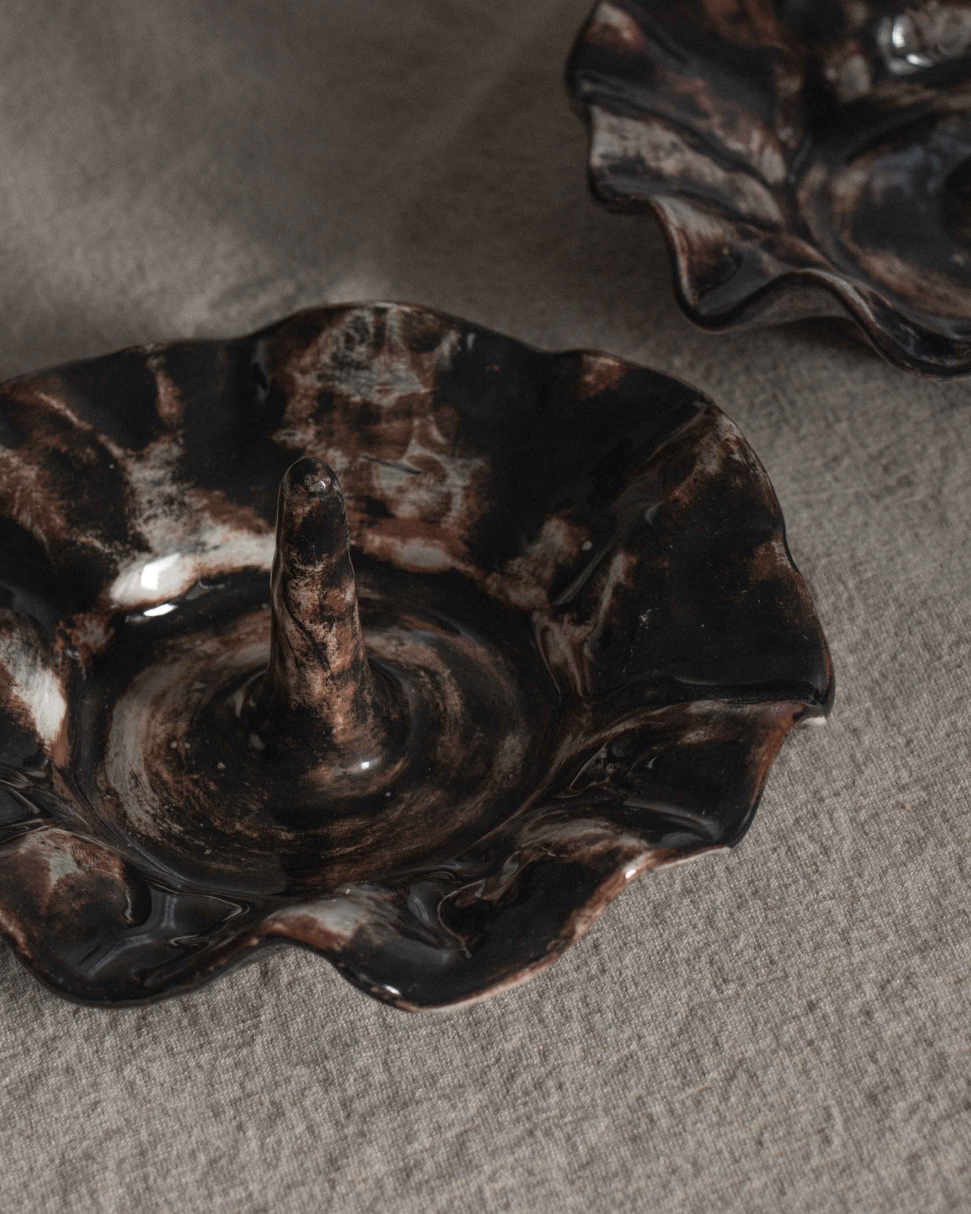 Jewellery Dish in Espresso