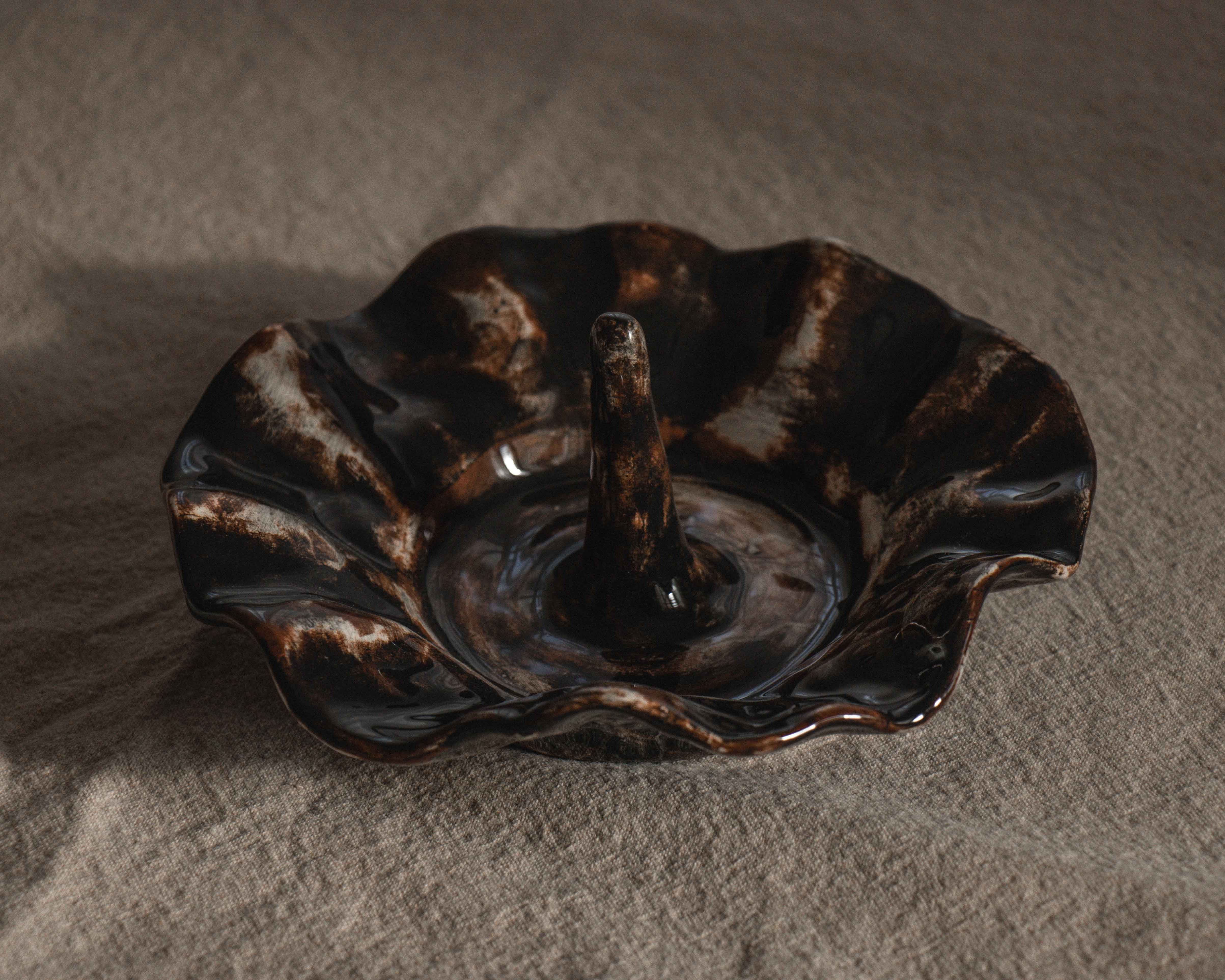 Jewellery Dish in Espresso