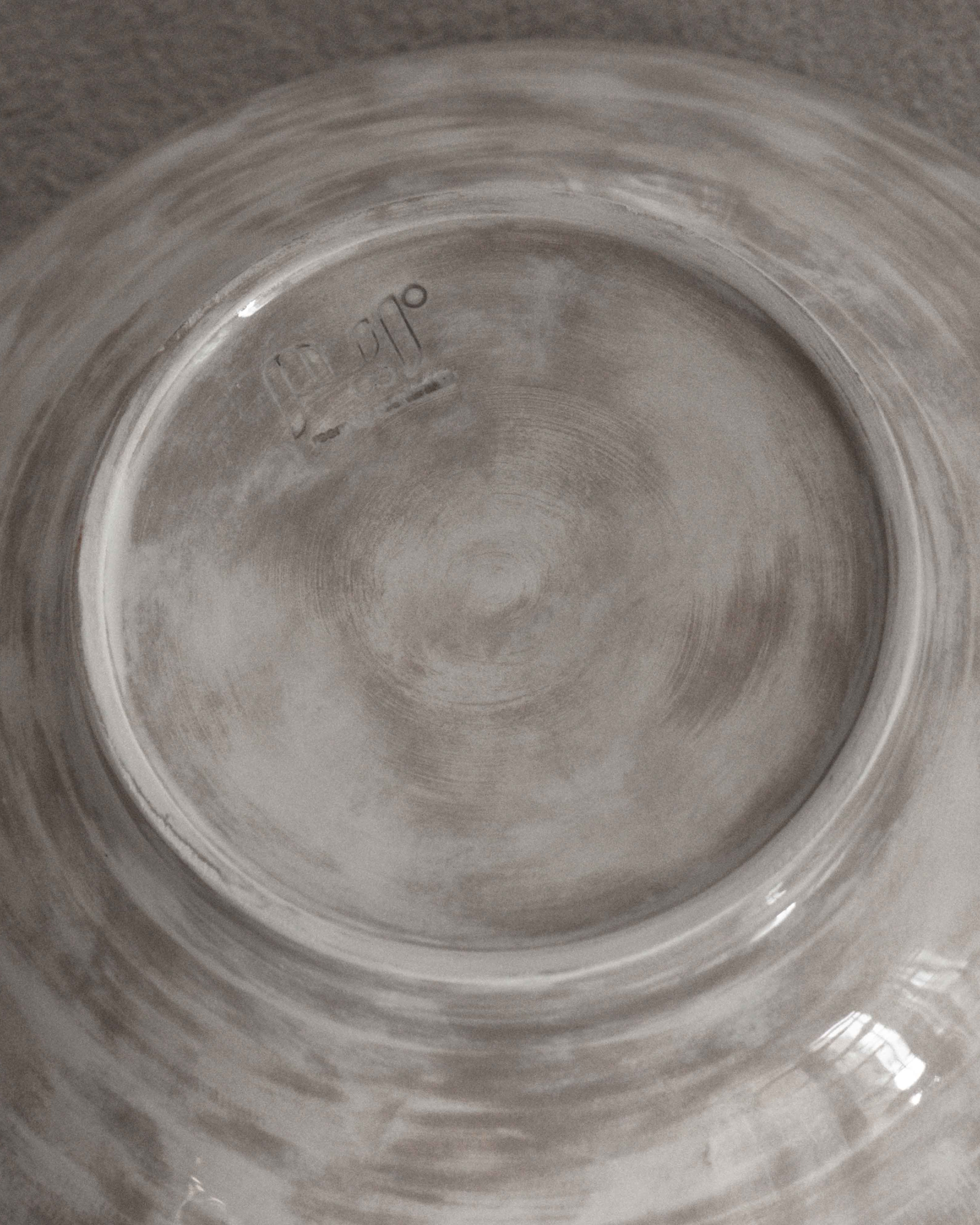 Ramen / Salad Bowl with Round Edge in Stone