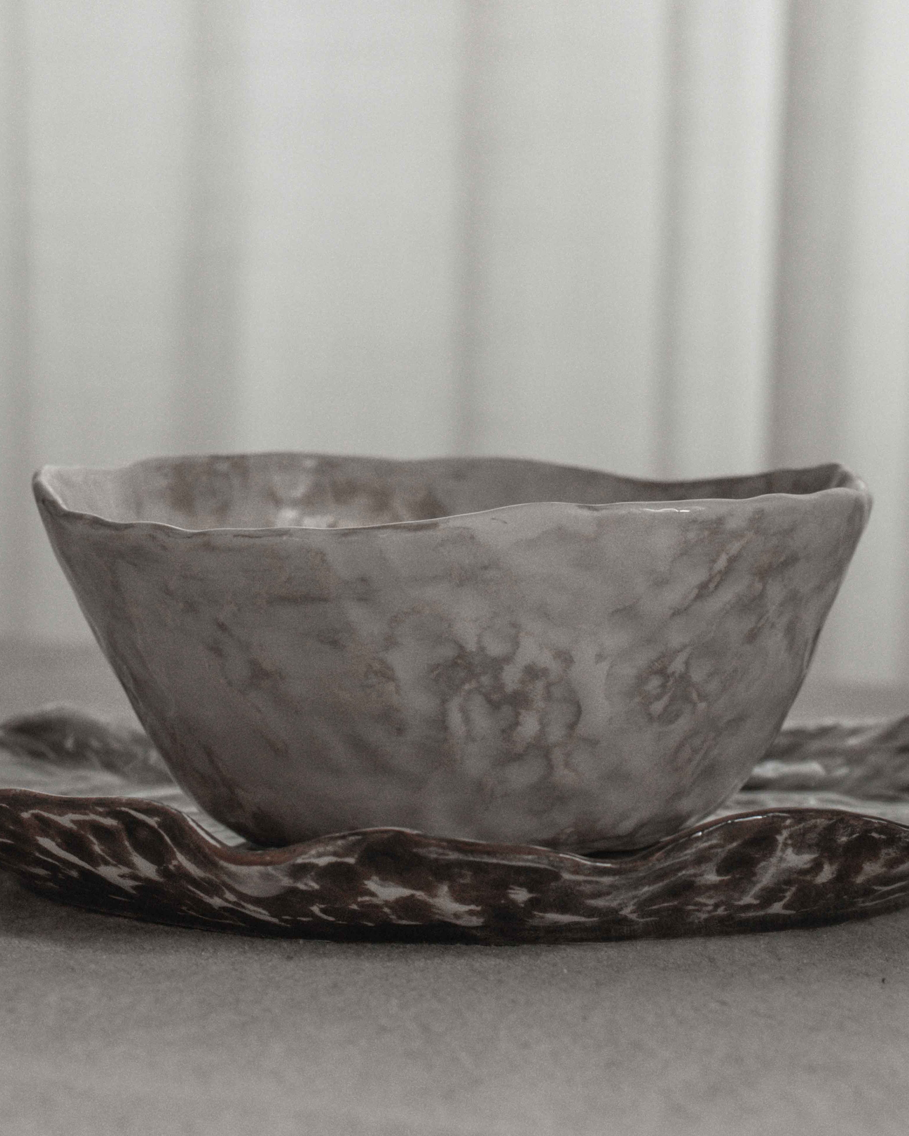 Salad / Porridge Bowl in Stone