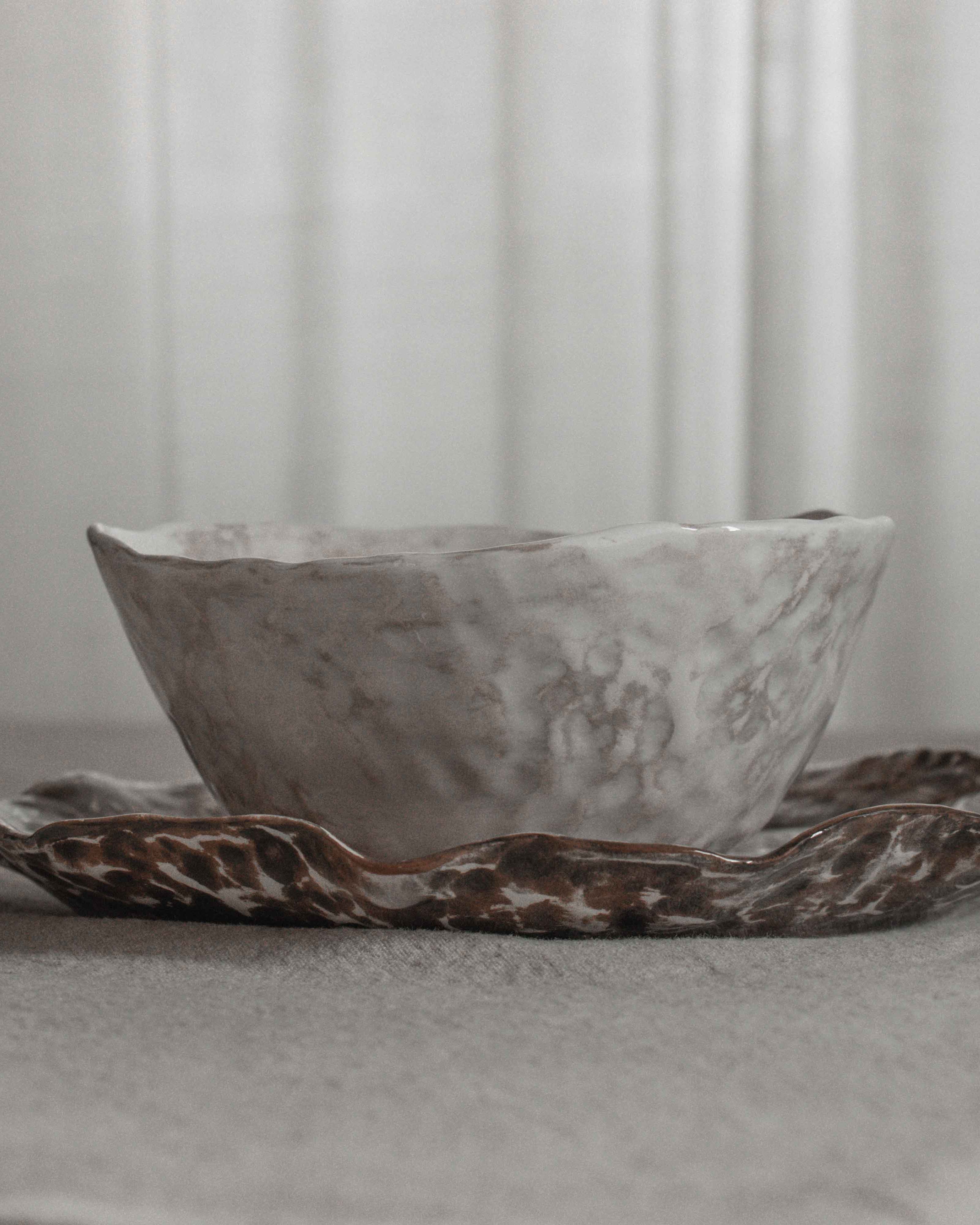 Salad / Porridge Bowl in Stone