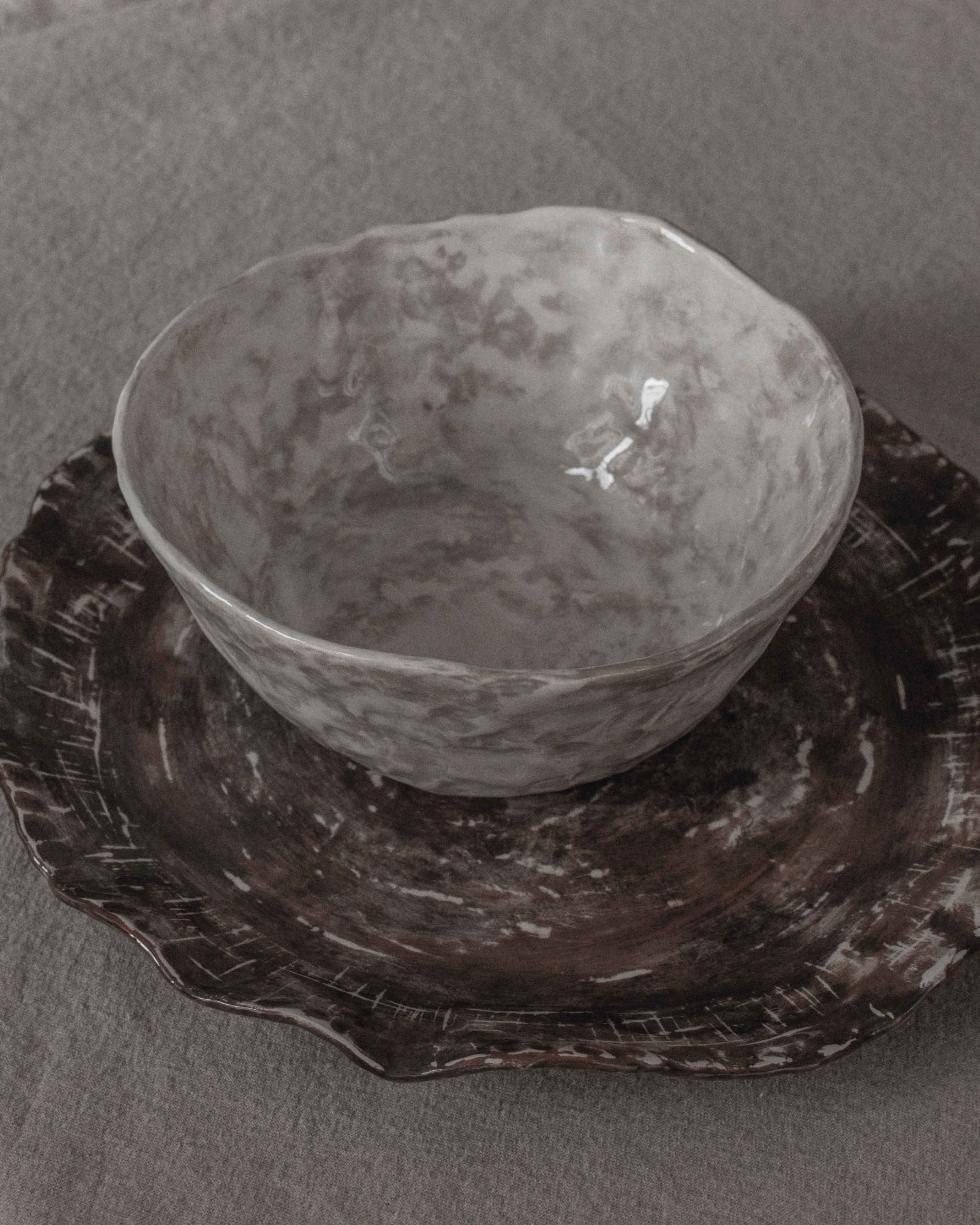 Salad / Porridge Bowl in Stone