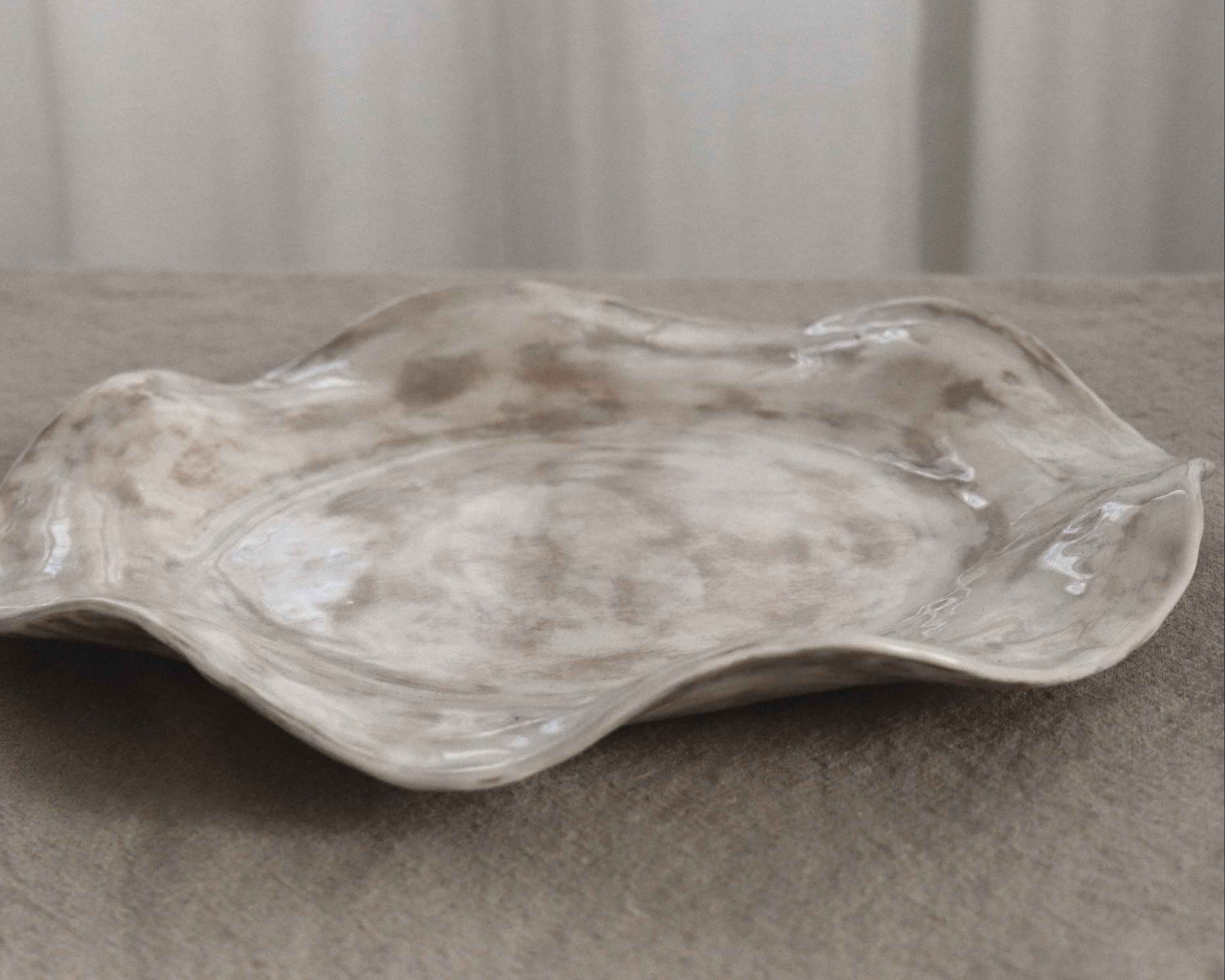 Dinner Plate in Stone