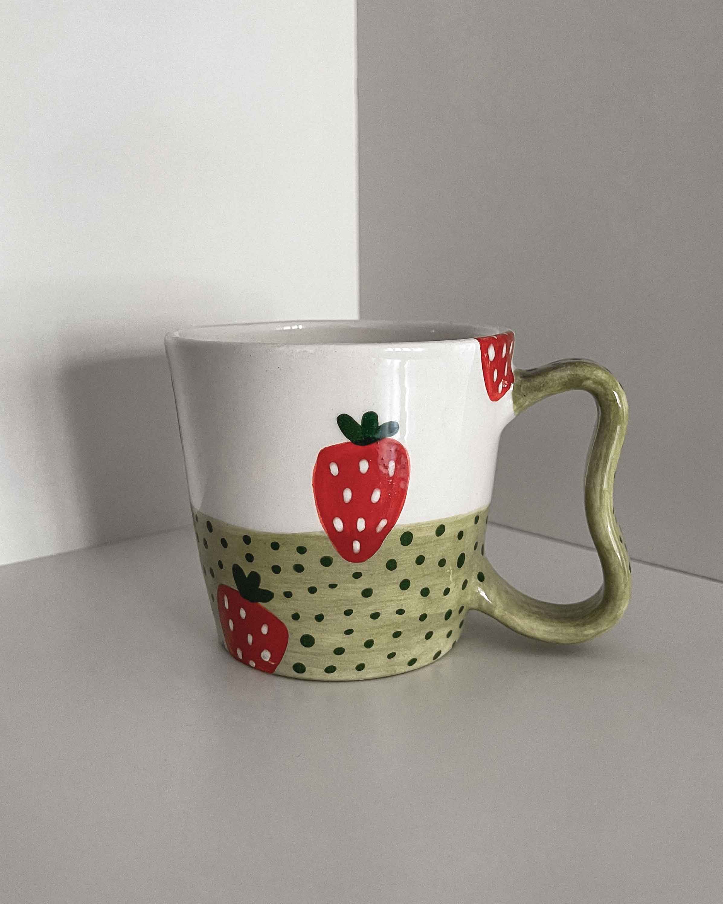 Berry Meadow Squiggle Mug